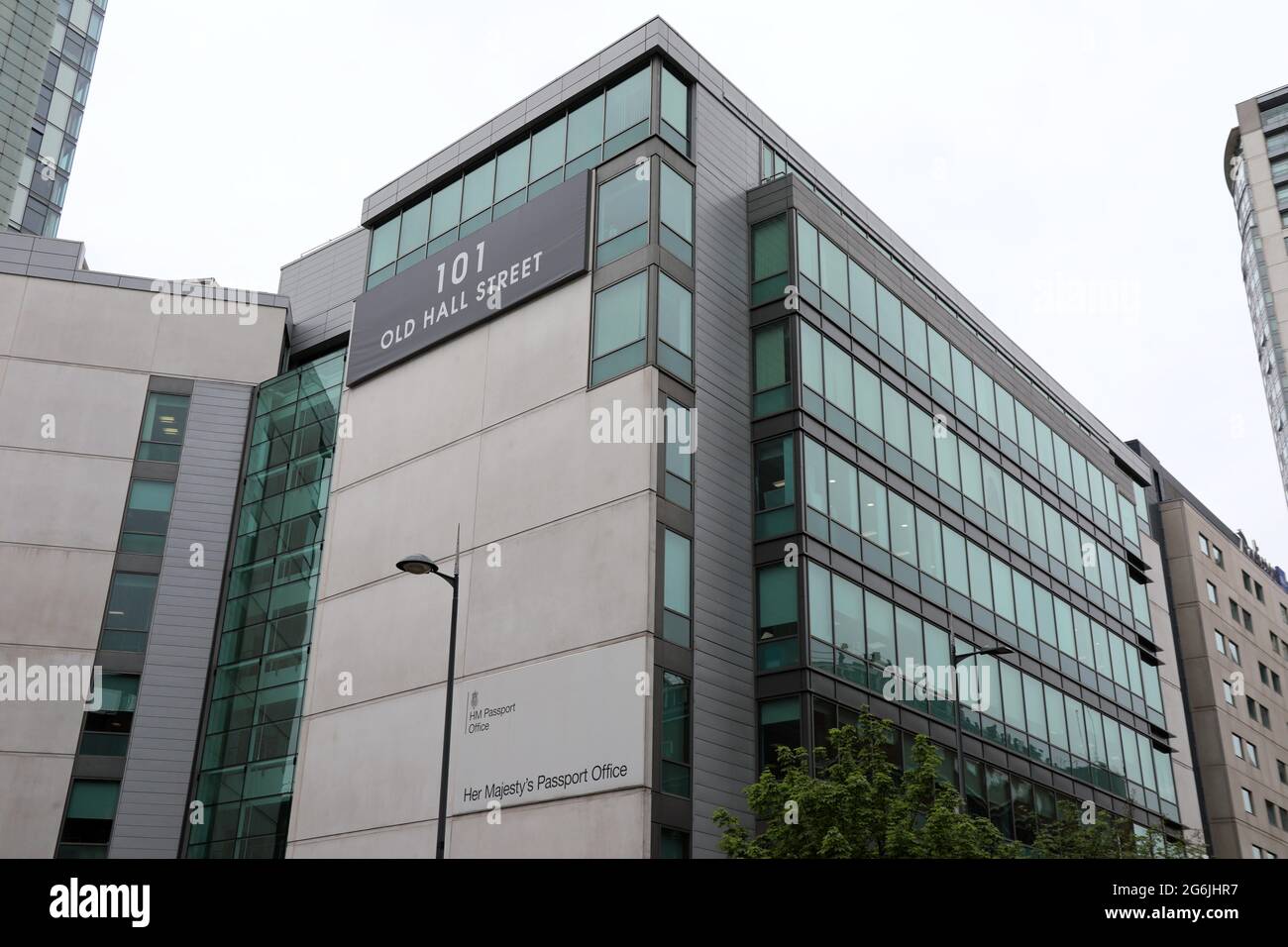 HM Passport Office in Liverpool Stockfoto