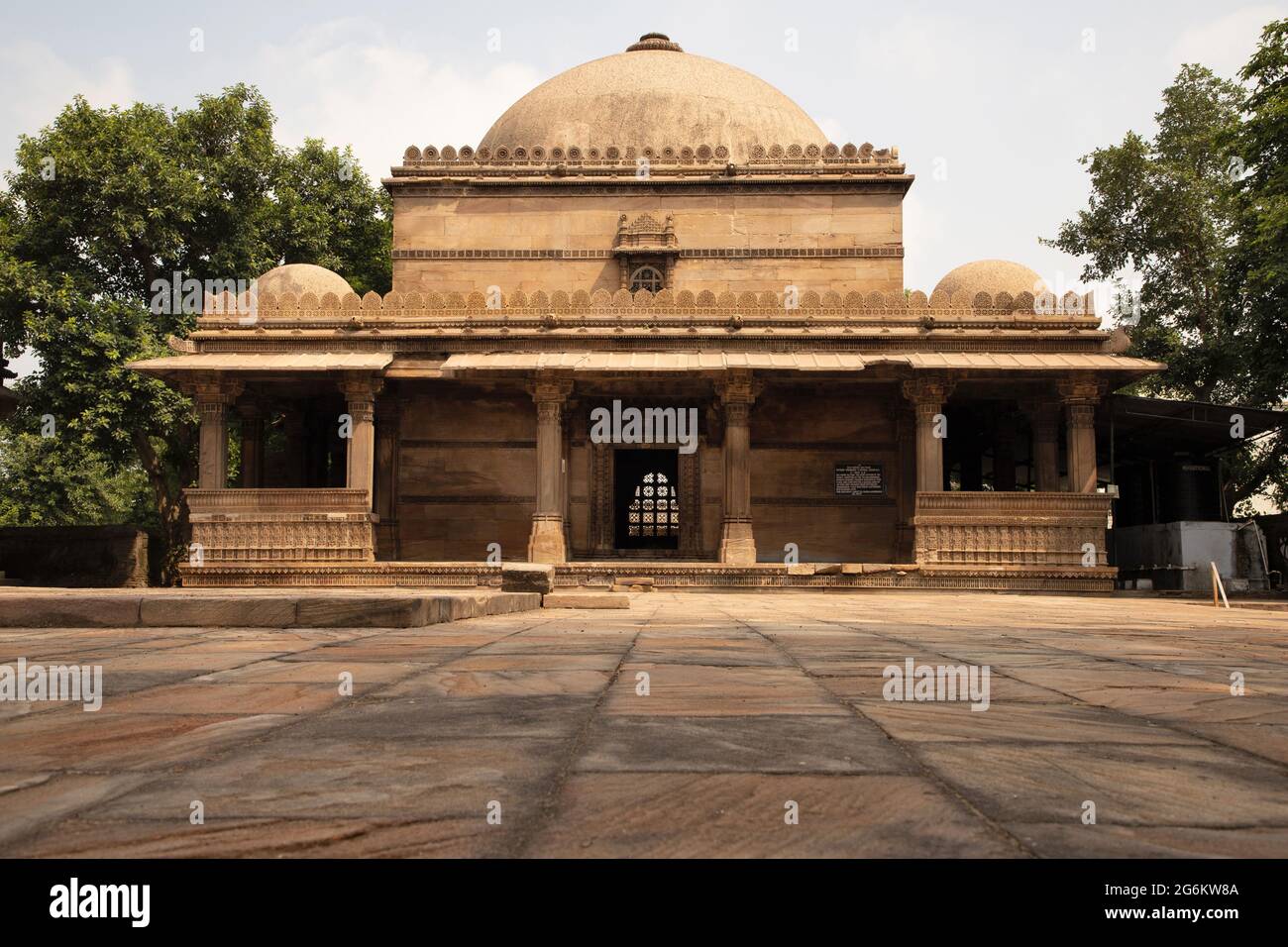 Bai Harir Sultani Moschee, Ahmedabad, Gujarat, Indien Stockfoto