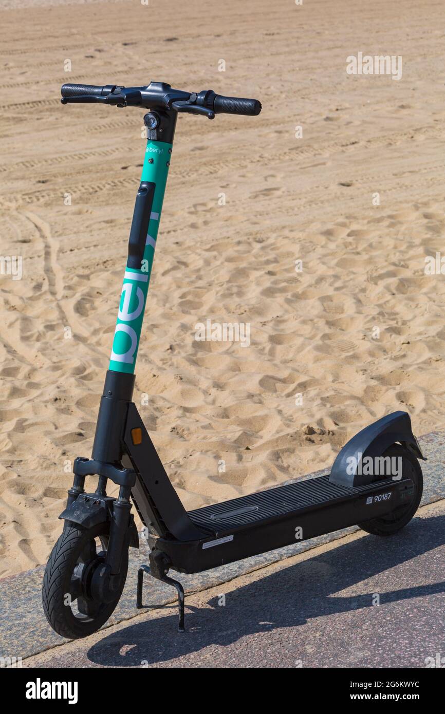 Beryl EScooter EScooter elektroroller, der im Juli am Bournemouth
