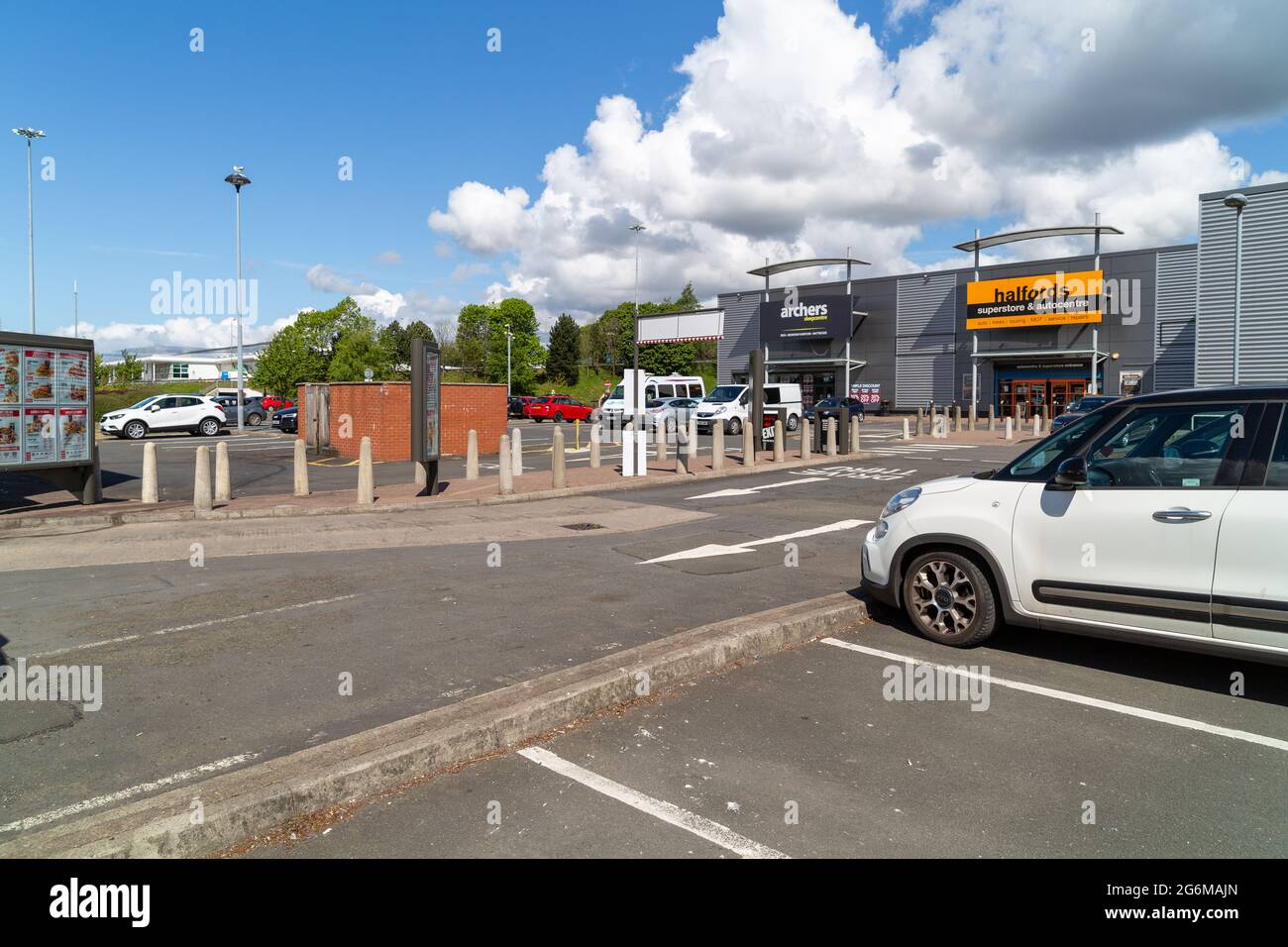 Einkaufszentrum Clyde Stockfoto