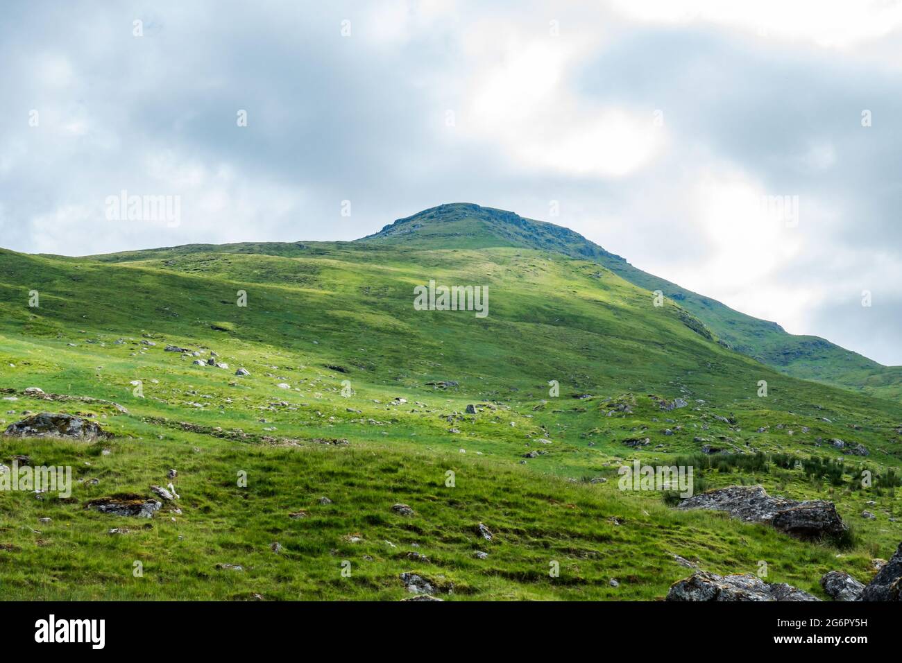 Der Munro Berg von Ben More in der Nähe von Crianlarich, Schottland Stockfoto