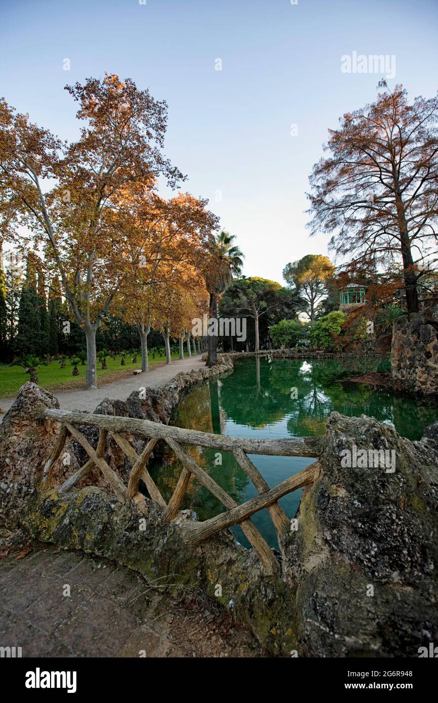 Palau del Parc de Samà, Tarragona, Spanien Stockfoto