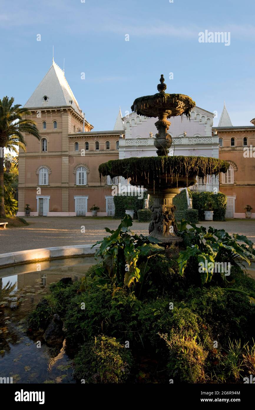 Palau del Parc de Samà, Tarragona, Spanien Stockfoto