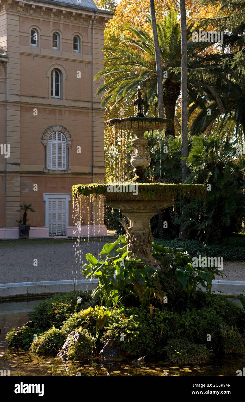 Palau del Parc de Samà, Tarragona, Spanien Stockfoto