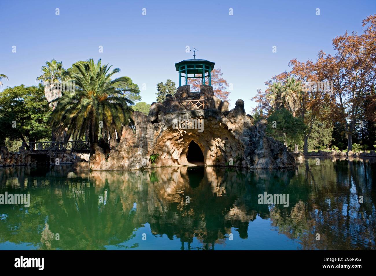 Palau del Parc de Samà, Tarragona, Spanien Stockfoto