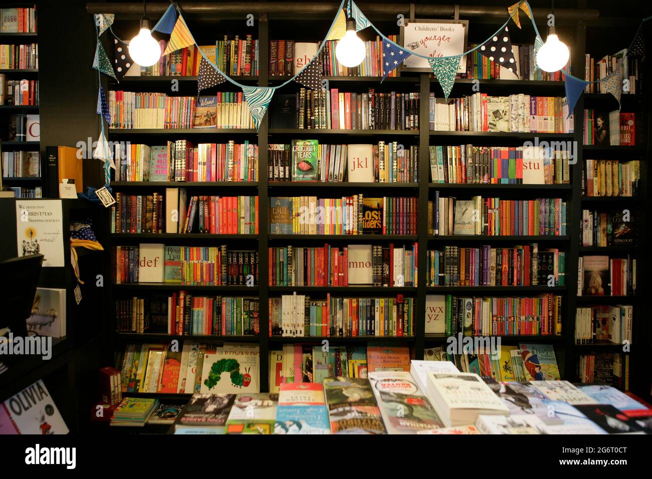 Lutyens und Rubenstein Bookshop in Londons Notting Hill. Stockfoto