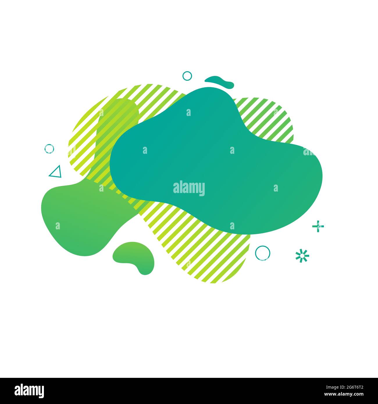 Abstrakte flüssige Form Fluid Design Vektor-Illustration Stock Vektor