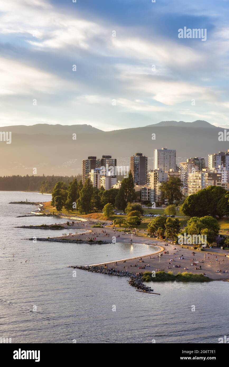 False Creek, Downtown Vancouver, British Columbia, Kanada Stockfoto