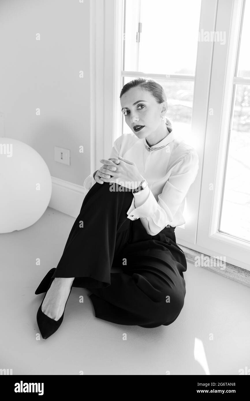 Die italienische Schauspielerin, Sängerin, TVModeratorin und