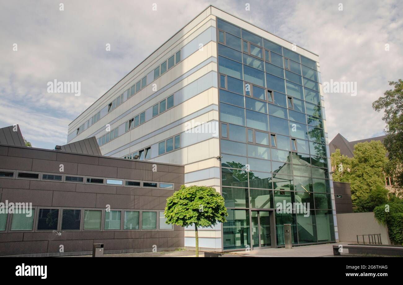 Gemeinschaftsbau des Maschinenbaus an der RWTH Aachen Stockfoto