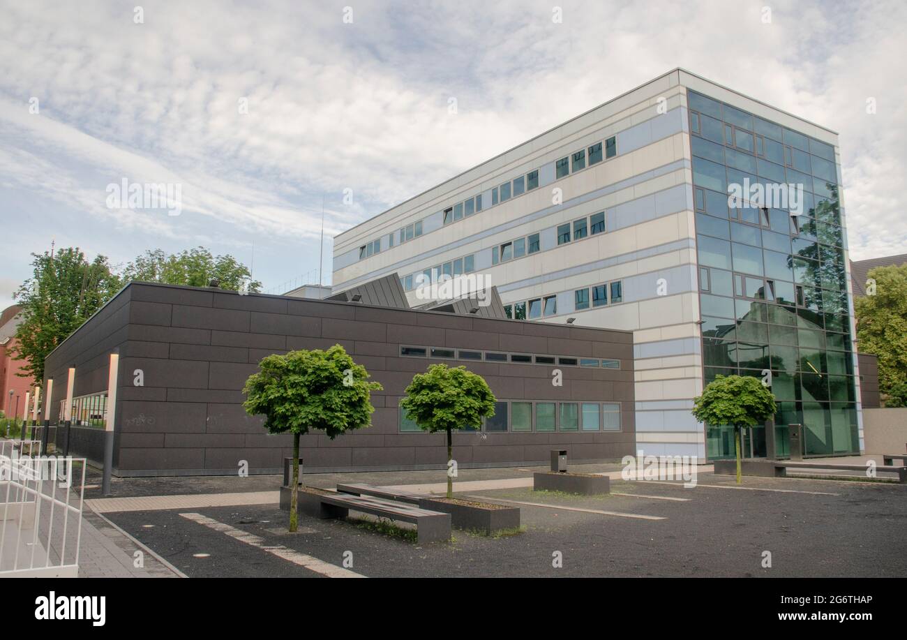 Gemeinschaftsbau des Maschinenbaus an der RWTH Aachen Stockfoto