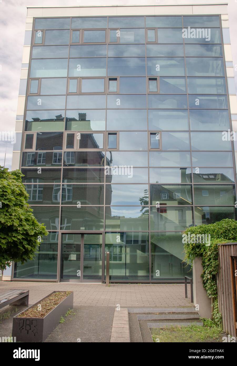 Gemeinschaftsbau des Maschinenbaus an der RWTH Aachen Stockfoto