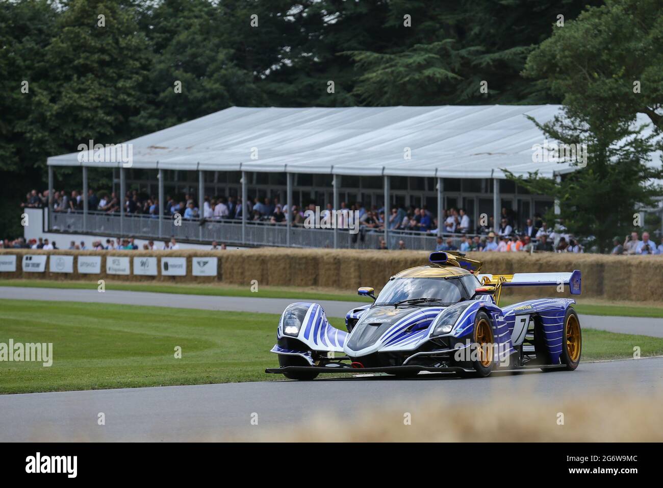 GOODWOOD Motor Circuit, 8. Juli 2021. Praga während des Festival of Speed, Chichester, Großbritannien am 8. Juli 2021 Stockfoto