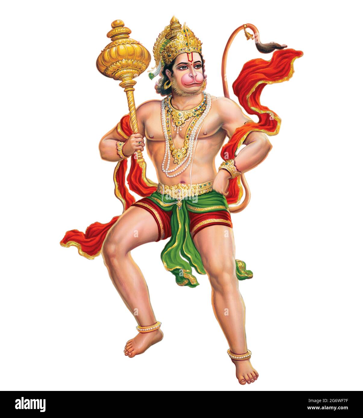 Durchsuchen Sie hochauflösende Stockbilder von Lord Hanuman Stockfoto