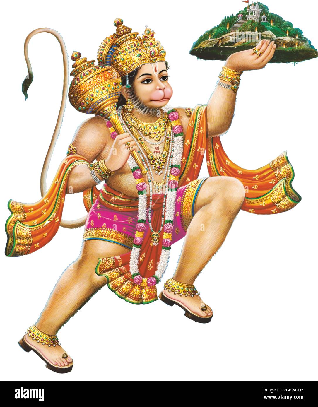 Durchsuchen Sie hochauflösende Stockbilder von Lord Hanuman Stockfoto