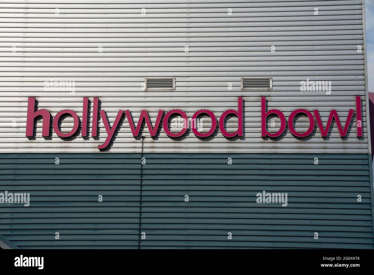Hollywood Bowl Canda Water Stockfoto