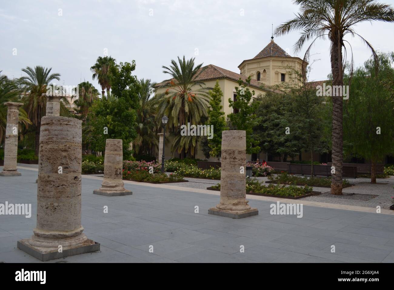 Die Straßen von Valencia Stockfoto