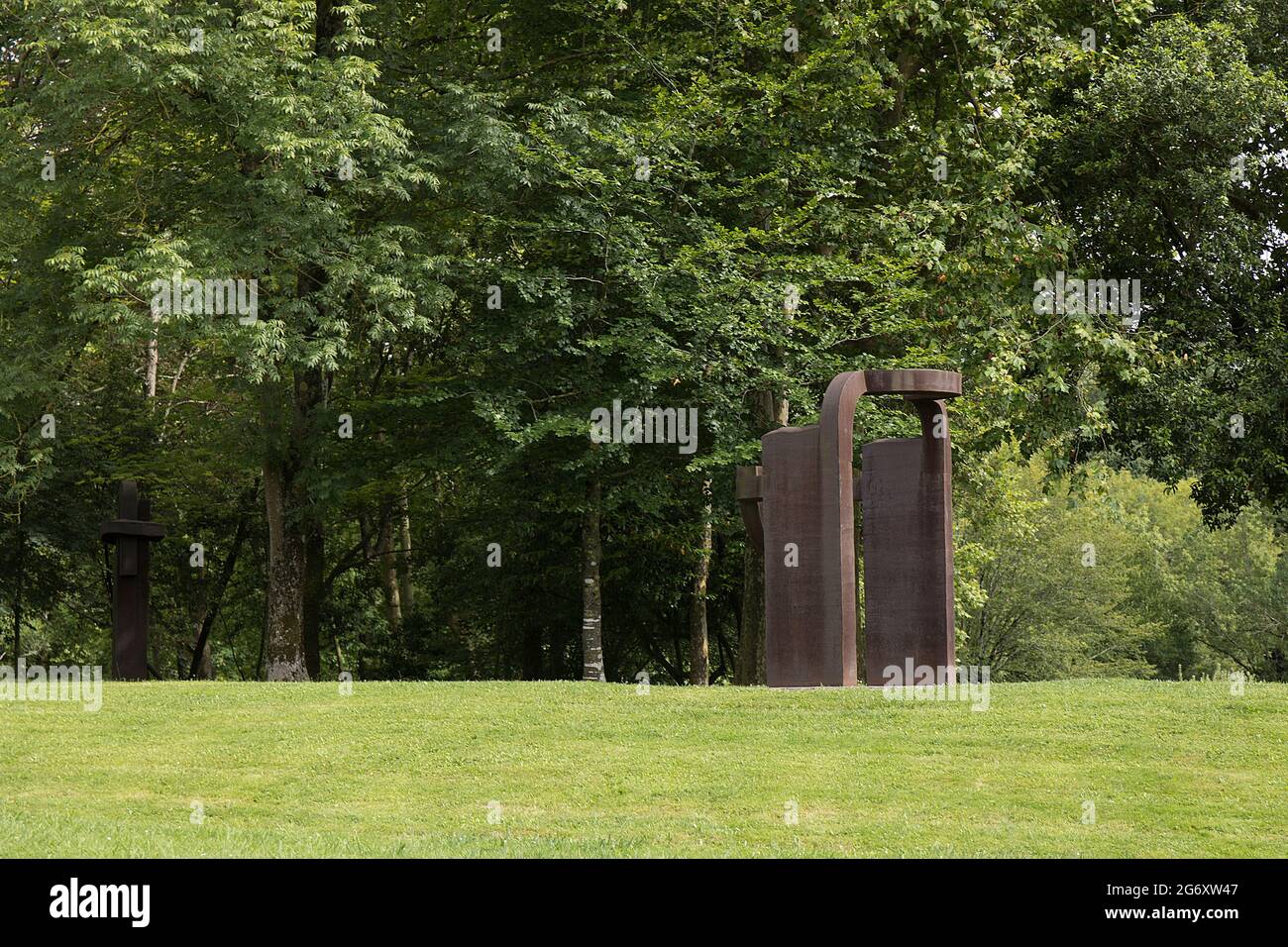 Geometrische Skulpturen I, hernani Stockfoto