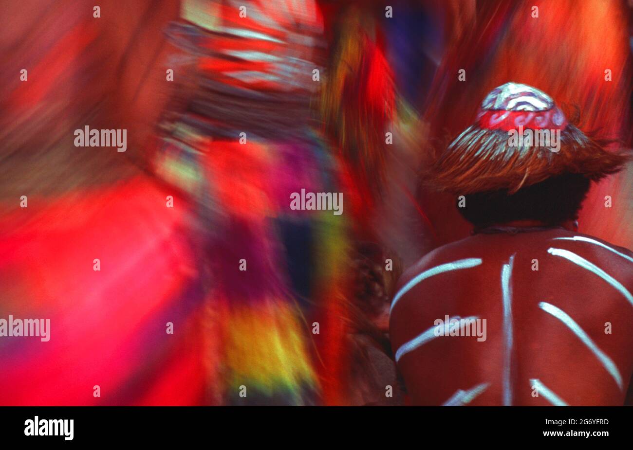 Einheimische polynesische Tänzer Stockfoto
