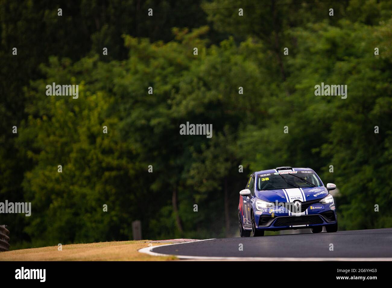 38 Alcidi Alessio (ITA), CAAL RACING, RENAULT CLIO CUP EUROPE, Aktion während der 7. Runde des Clio Cup Europe 2021, vom 9. Bis 11. Juli 2021 auf dem Hungaroring, in Budapest, Ungarn - Foto Joao Filipe / DPPI Stockfoto