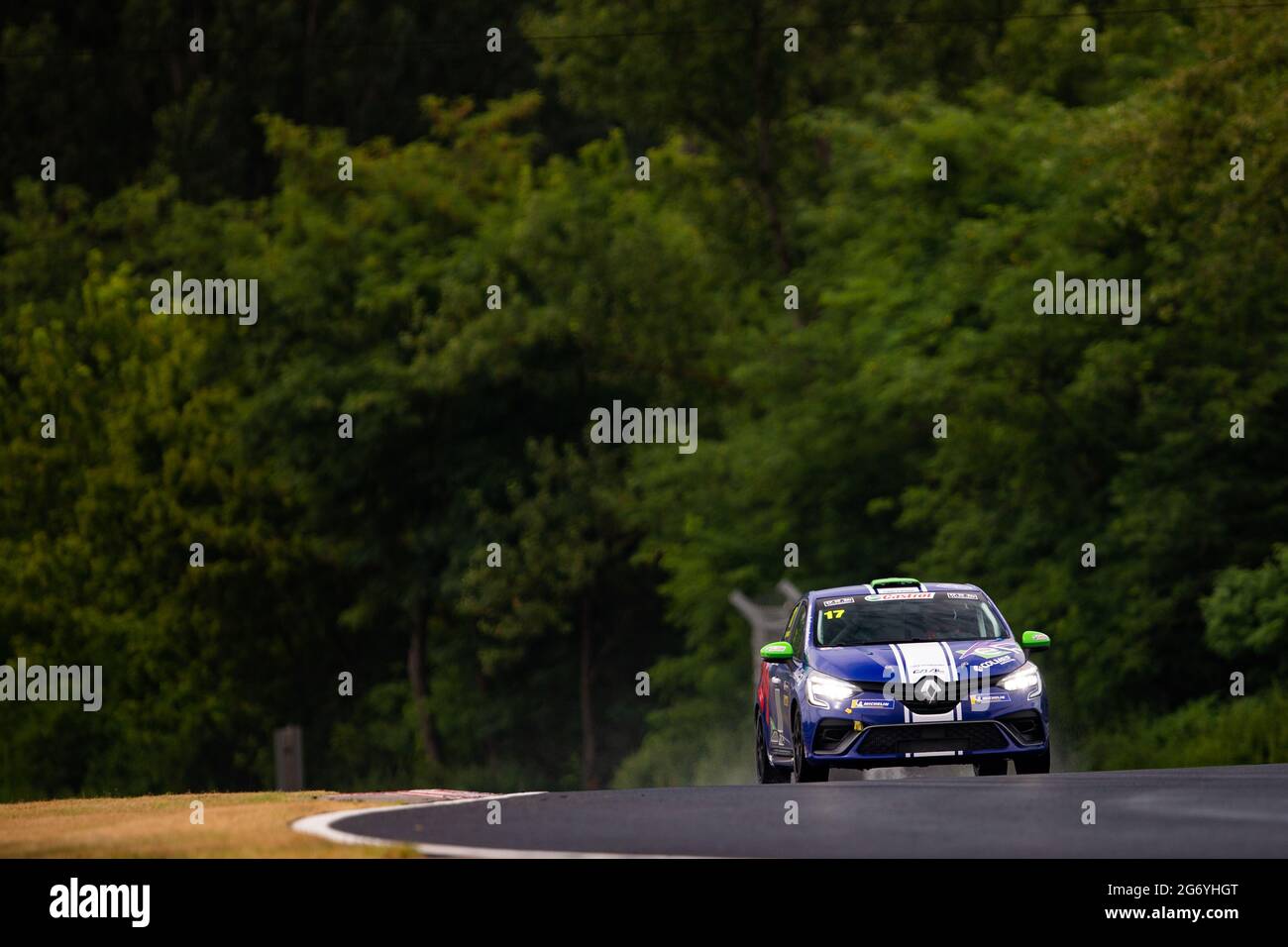 17 Pasquali Daniele (ITA), CAAL RACING, RENAULT CLIO CUP EUROPE, Aktion während der 7. Runde des Clio Cup Europe 2021, vom 9. Bis 11. Juli 2021 auf dem Hungaroring, in Budapest, Ungarn - Foto Joao Filipe / DPPI Stockfoto