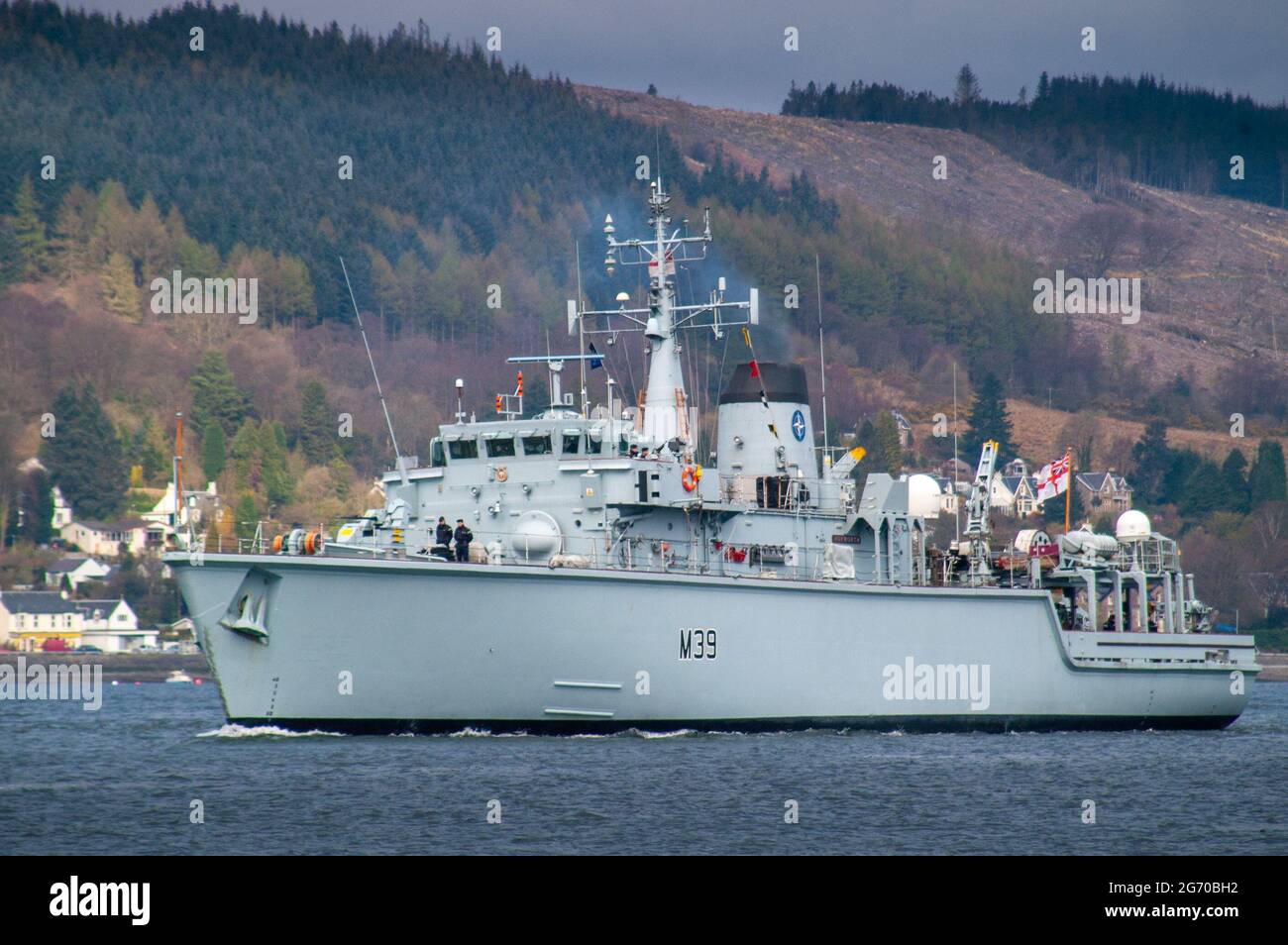 HMS Hurworth Stockfoto