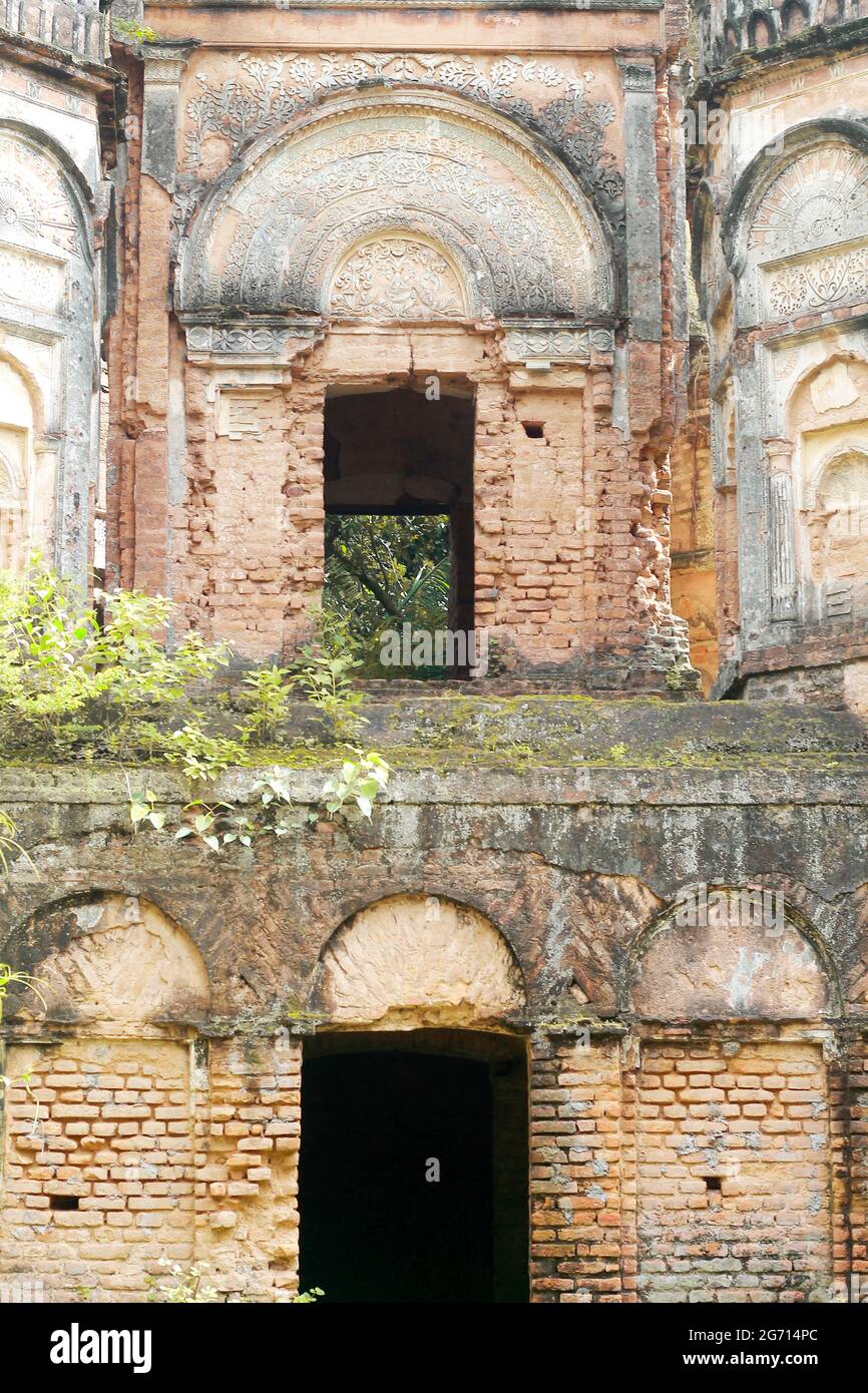 Ein schöner Tempel in Bangladesch Stockfoto