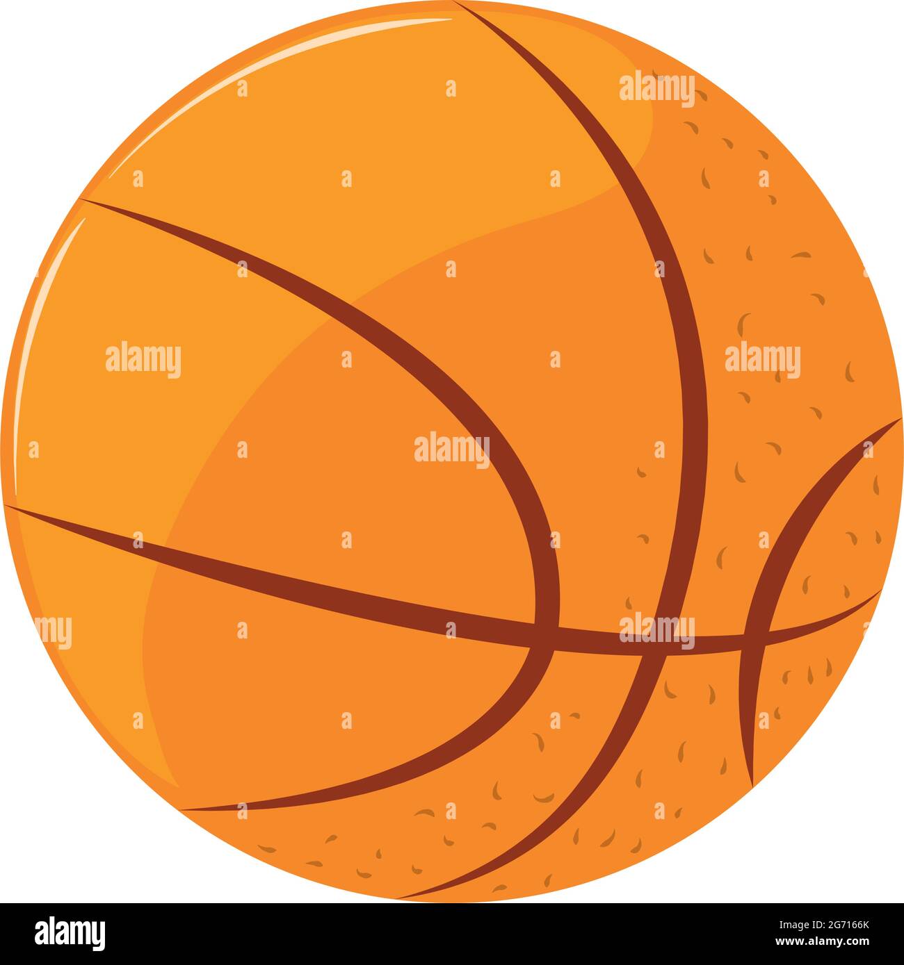 Basketball-Kugel-Symbol Stock Vektor