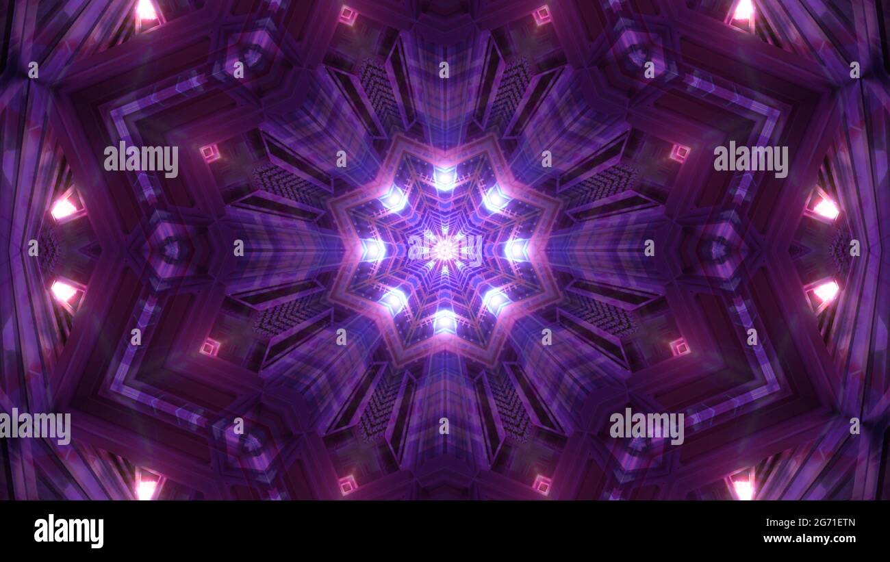 Futuristische Brigh Illustration Hintergrund Tapete Stockfoto