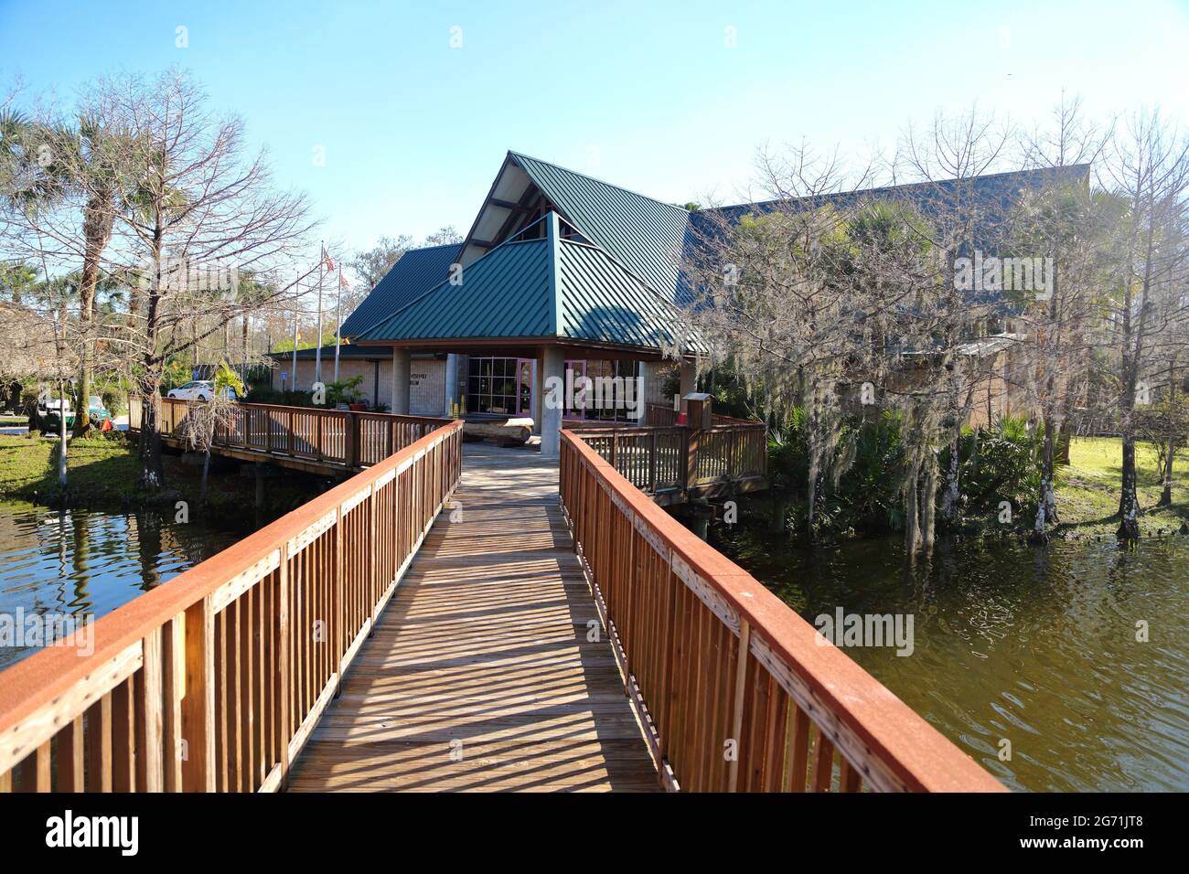 Seminole Tribe of Florida Ah-Tah-Thi-Ki Museum und Dorf in Florida, USA Stockfoto