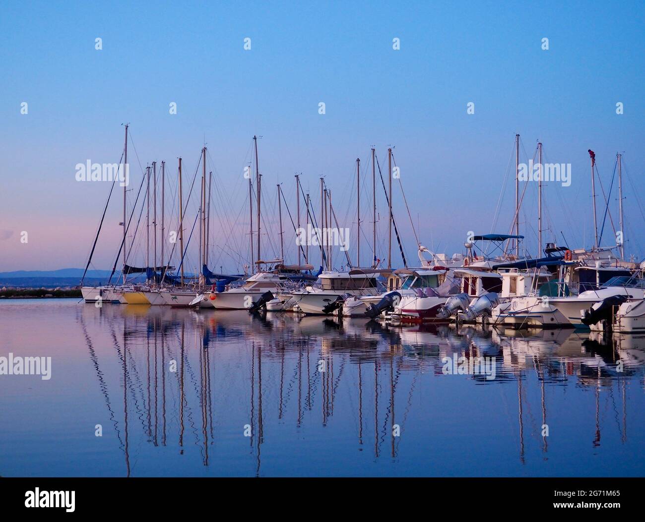 Port de Martigues, une petite commune au sud d cela France dans la région PACA Stockfoto