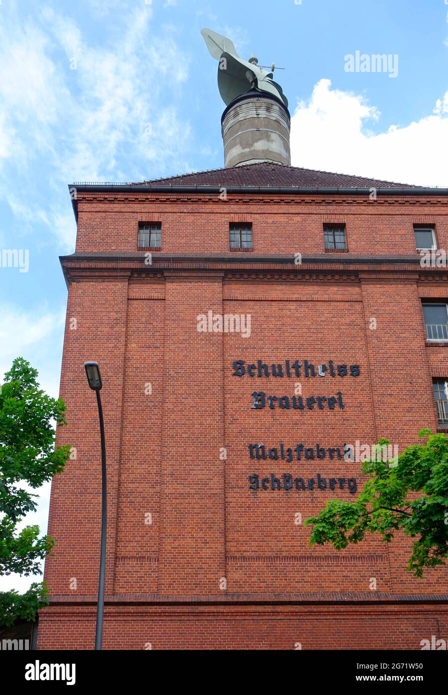 Malzfabrik, Schultheiss, Berlin, Deutschland Stockfoto