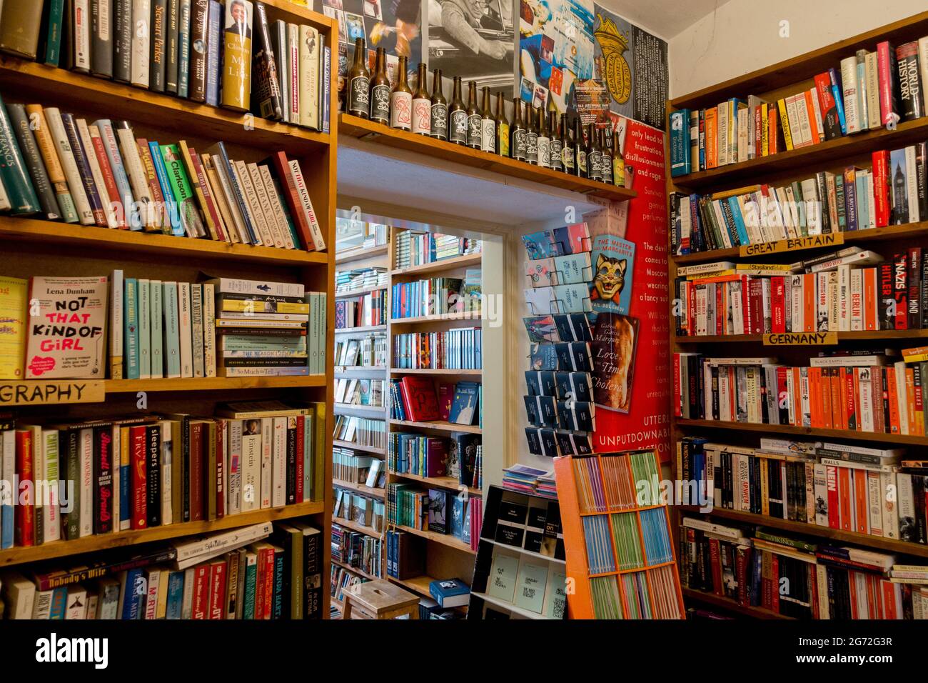 Shakespeare and Sons Prager Buchhandlung Mala Strana Tschechische Republik Stockfoto