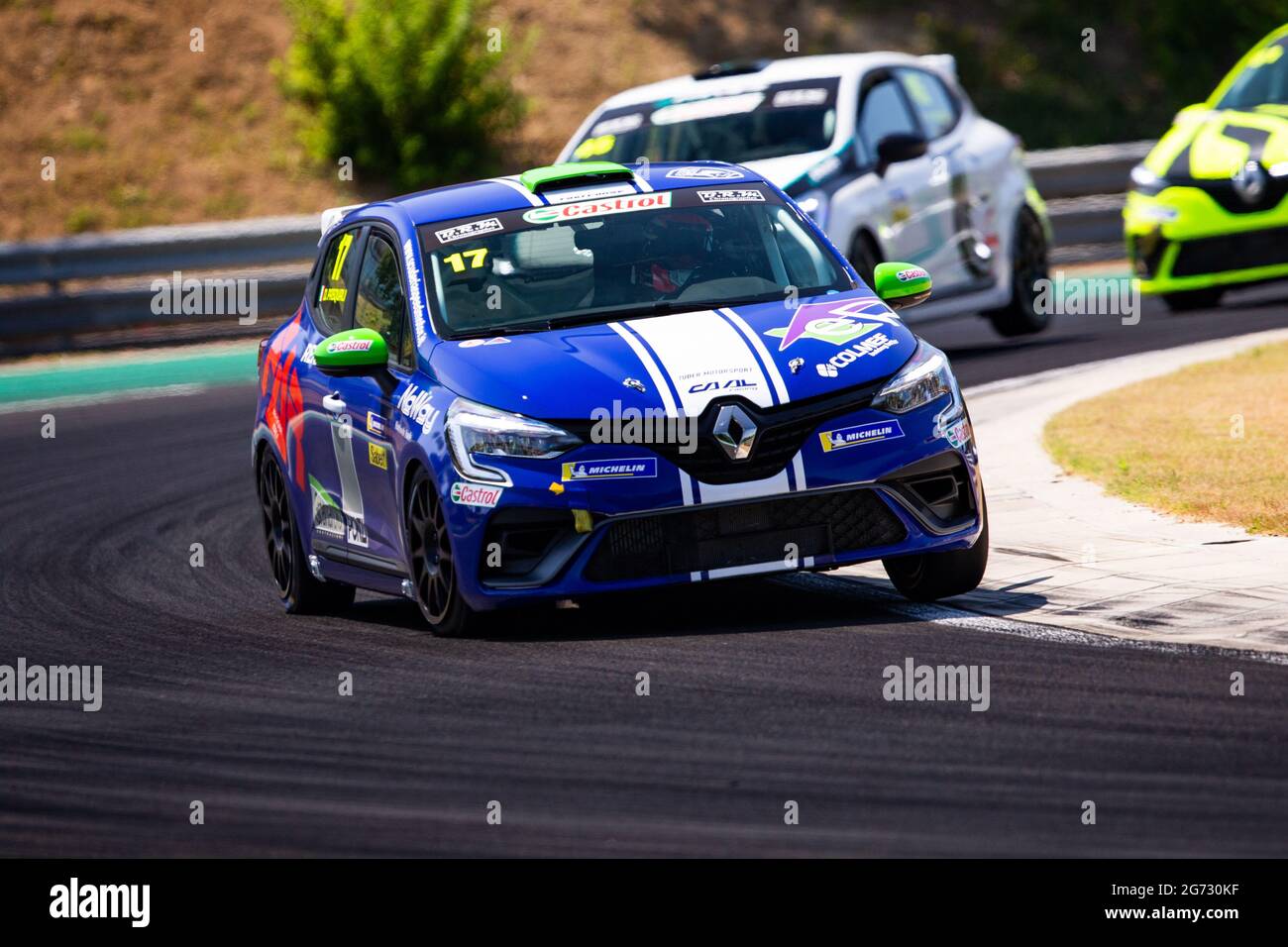 17 Pasquali Daniele (ITA), CAAL RACING, RENAULT CLIO CUP EUROPE, Aktion während der 7. Runde des Clio Cup Europe 2021, vom 9. Bis 11. Juli 2021 auf dem Hungaroring, in Budapest, Ungarn - Foto Joao Filipe / DPPI Stockfoto