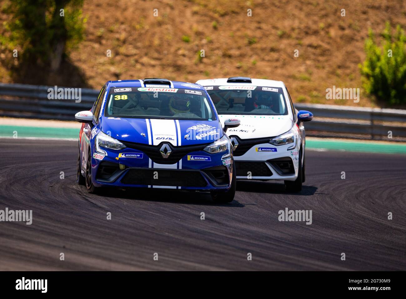 38 Alcidi Alessio (ITA), CAAL RACING, RENAULT CLIO CUP EUROPE, Aktion während der 7. Runde des Clio Cup Europe 2021, vom 9. Bis 11. Juli 2021 auf dem Hungaroring, in Budapest, Ungarn - Foto Joao Filipe / DPPI Stockfoto