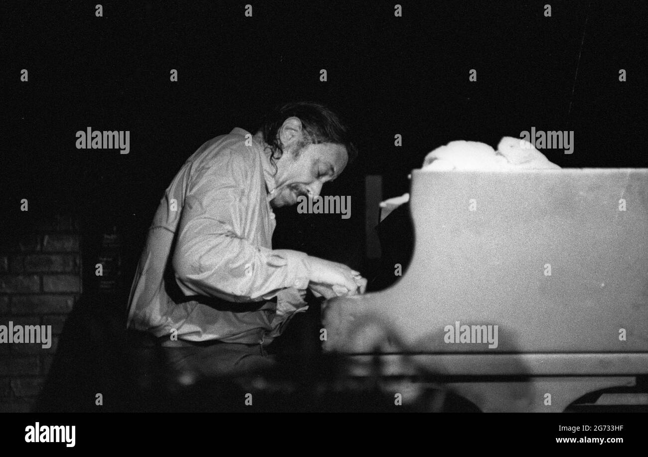 Horace Silver, Ronnie Scott &#x2019;s, Soho, London, 1989. Stockfoto