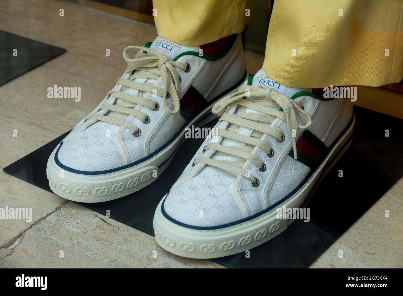 Gucci Sneaker Stockfoto