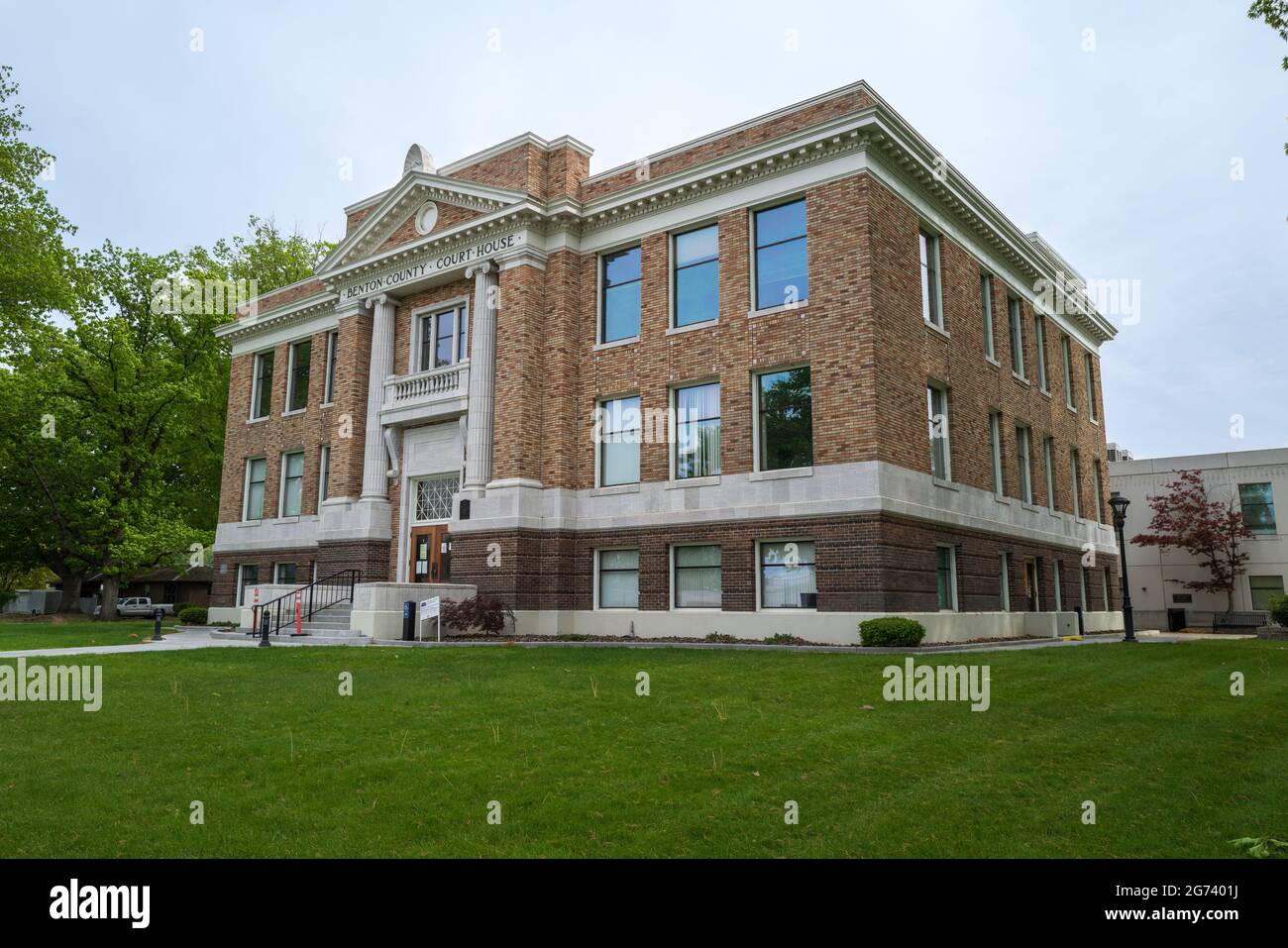 Das Benton County Courthouse in Prosser, Washington, USA Stockfoto