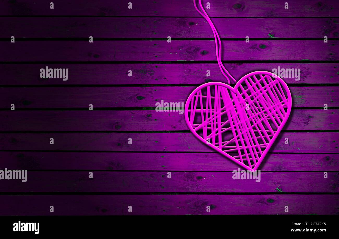 Herzform Auf Vintage Holz Hintergrund Stockfotos Und Bilder Kaufen Alamy