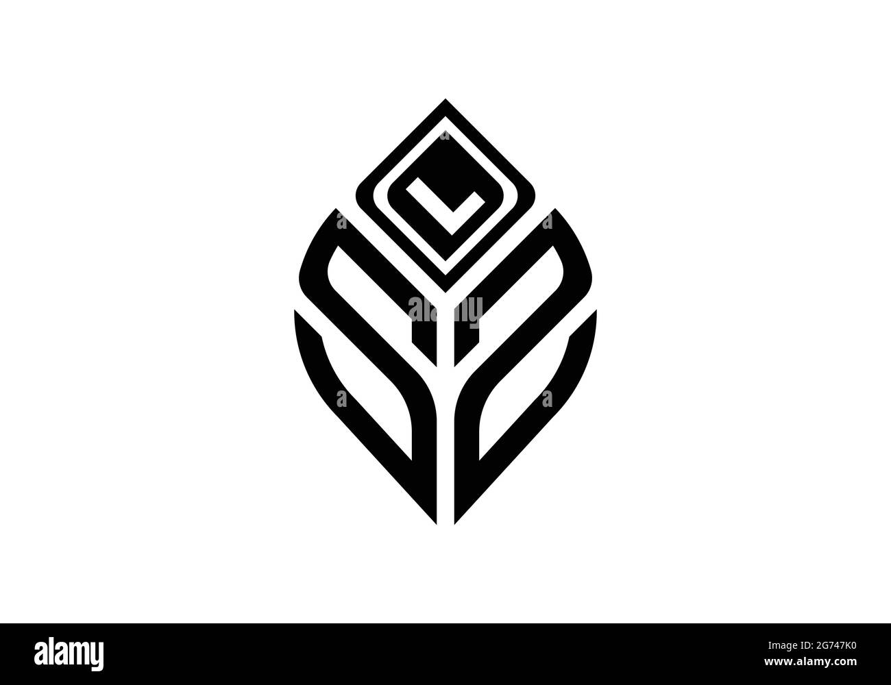 Initial Monogram Letter SSL Logo Design Vektor Vorlage S S L Letter Logo Design Stock Vektor