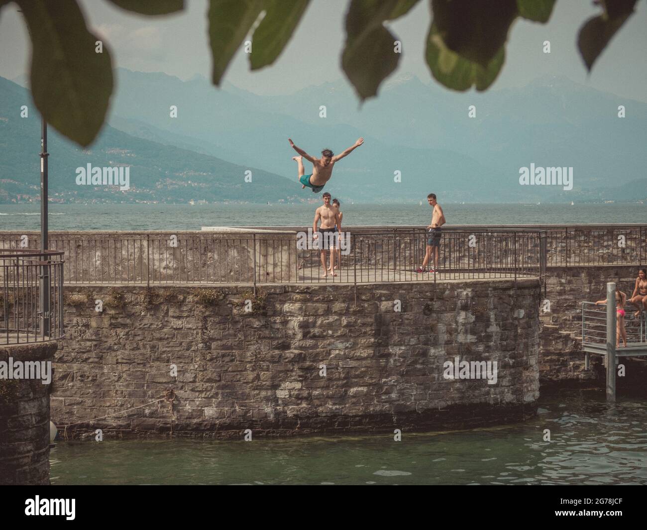 Comer See, Italien Stockfoto