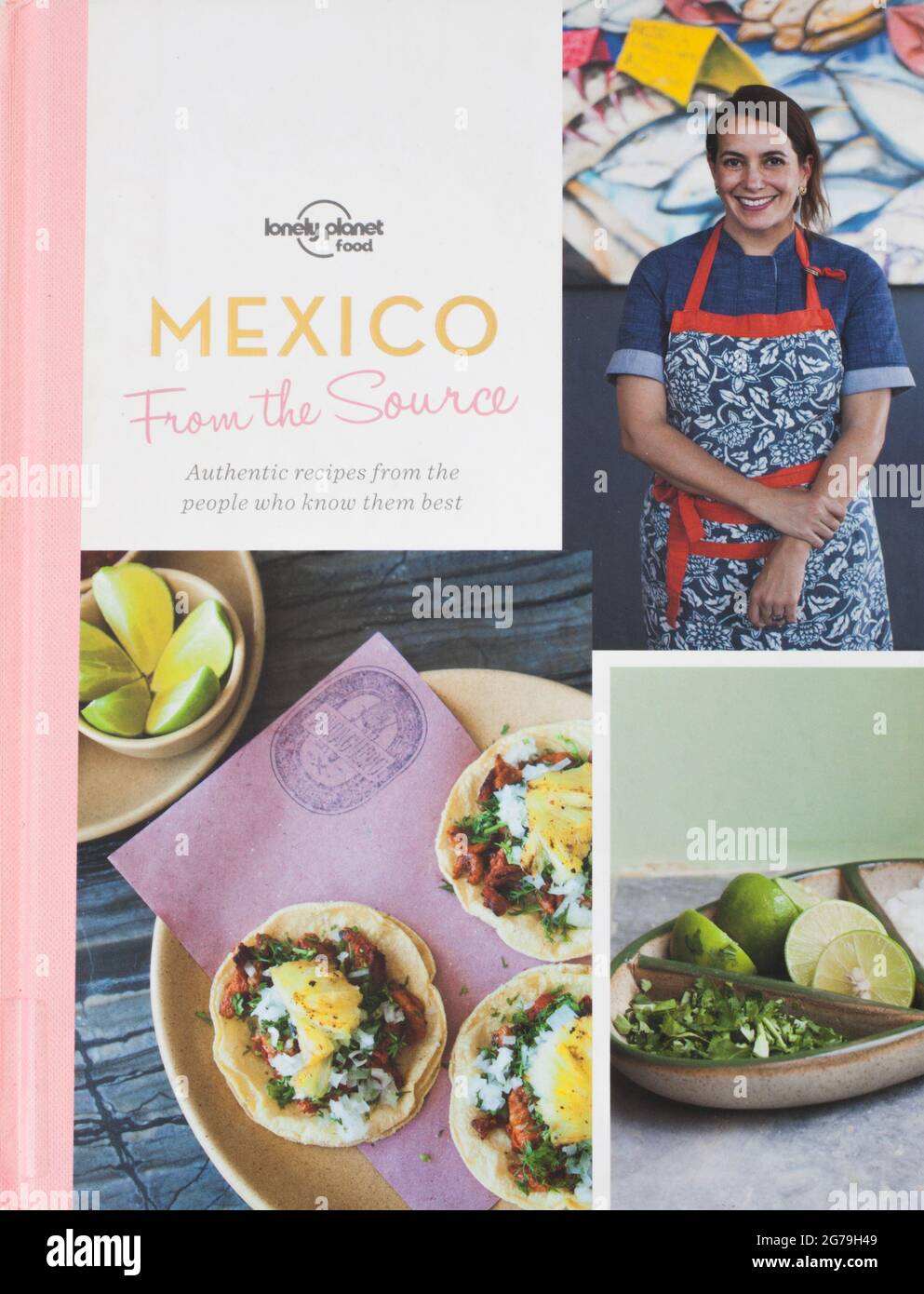 Das Buch, Lonely Planet Food, Mexiko von der Quelle Stockfoto