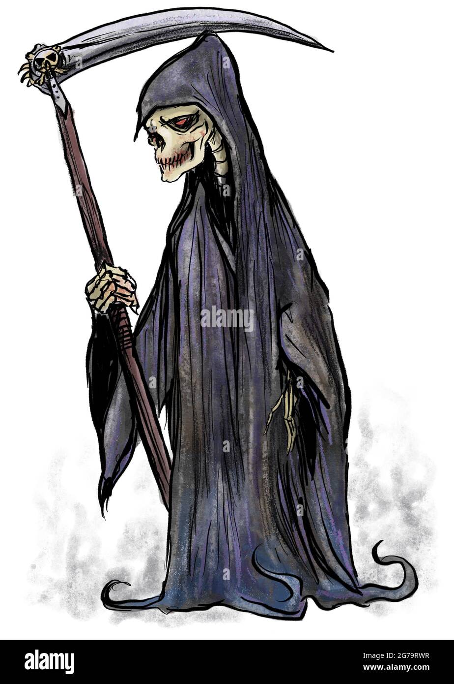 Der Grimmige Grim Reaper Mehr Als Nur Ein Skelett Mit Sensefeed