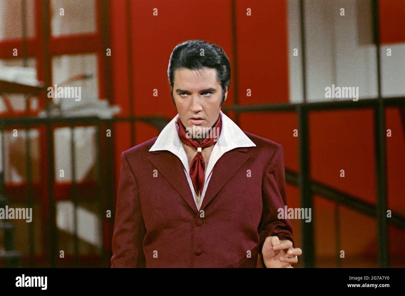 ELVIS PRESLEY DAS COMEBACK SPECIAL 1968 Stockfoto ELVIS PRESLEY DAS COMEBACK SPECIAL 1968 Stockfoto