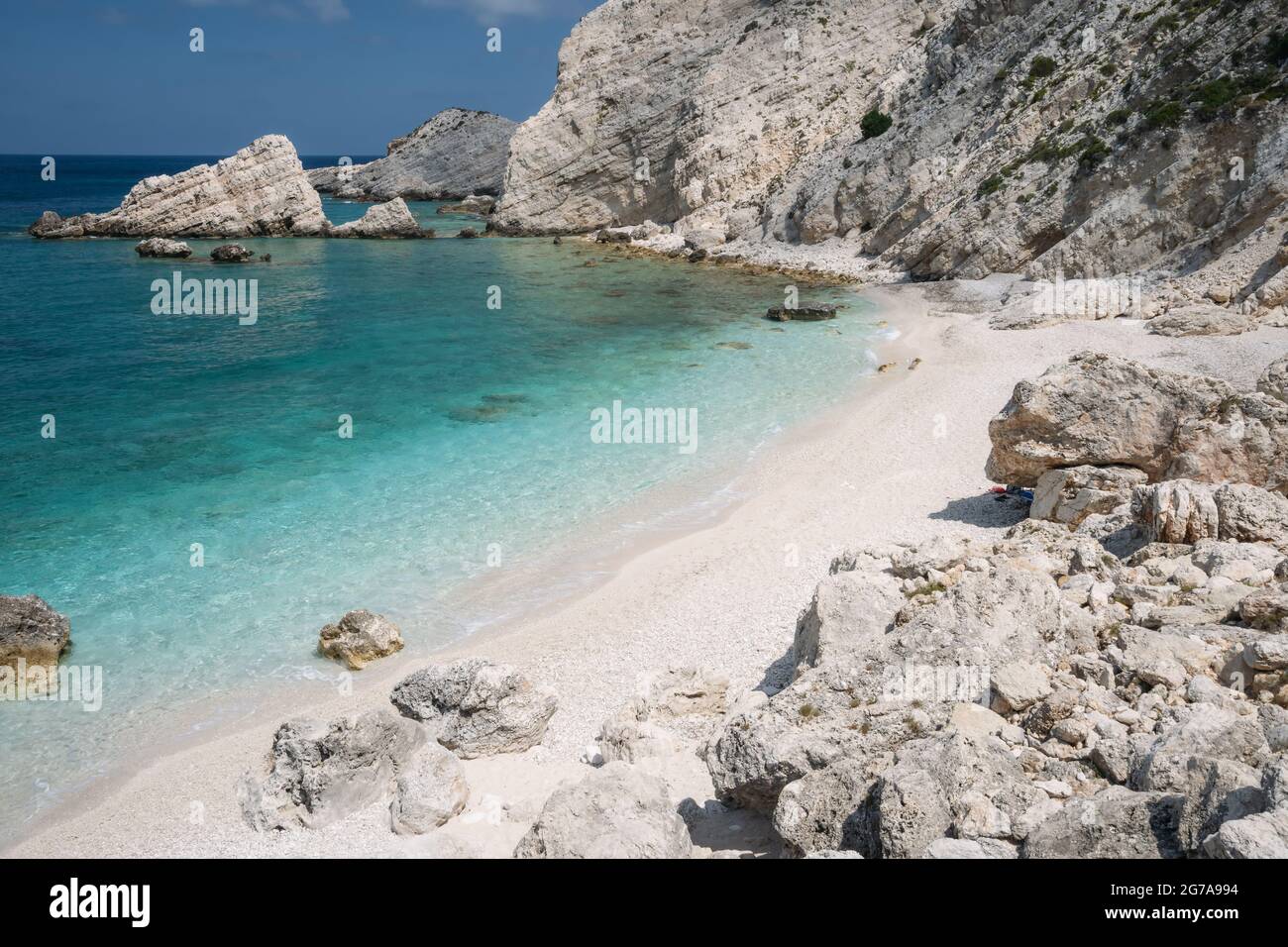 Petani Beach in Kefalonia, Ionische Inseln, Griechenland Stockfoto