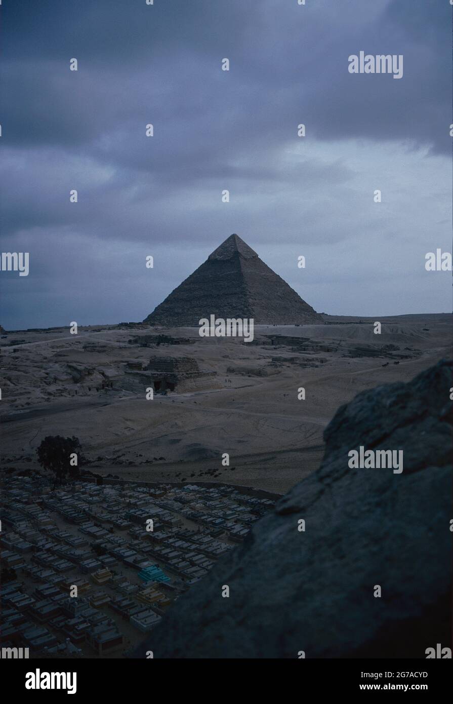 Pyramide von khufu auf dem giza plateau Fotos und Bildmaterial in