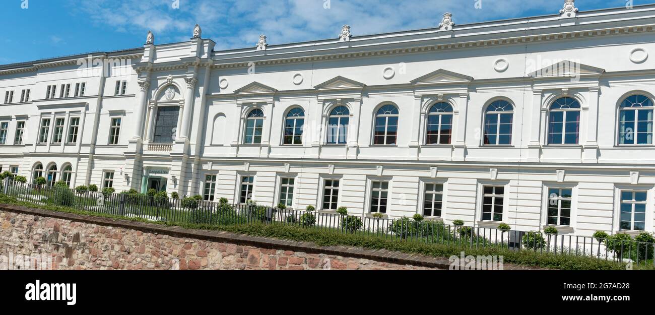 Deutschland, Sachsen-Anhalt, Halle, Leopoldina, Nationale Akademie der Wissenschaften, Halle an der Saale, Panorama Stockfoto