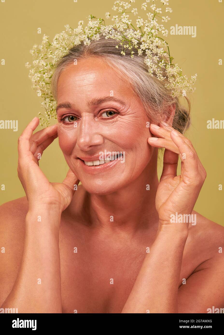 Bestes Ager-Modell Stockfoto