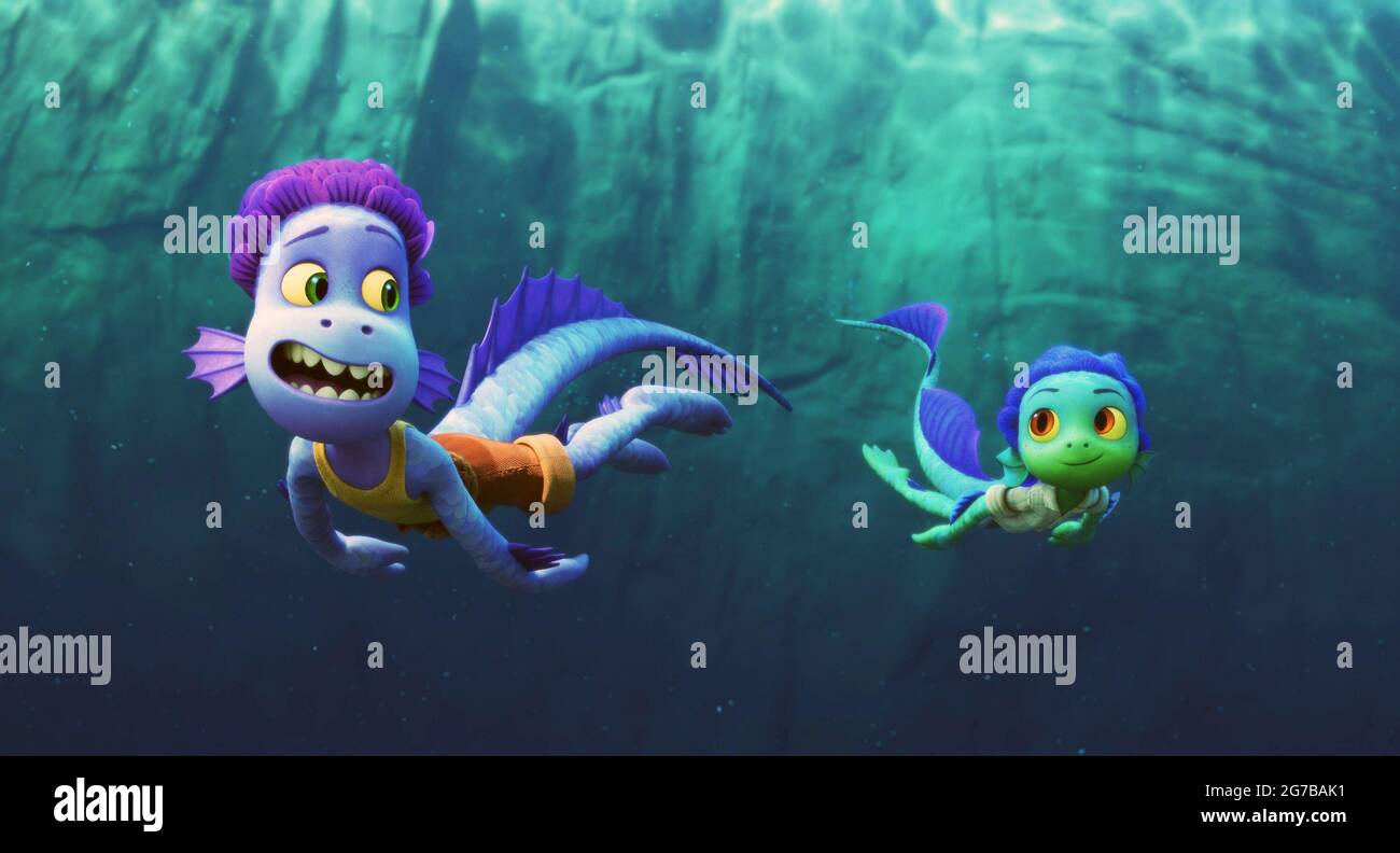 LUCA, von links Alberto Scorfano (Stimme Jack Dylan Grazer), Luca