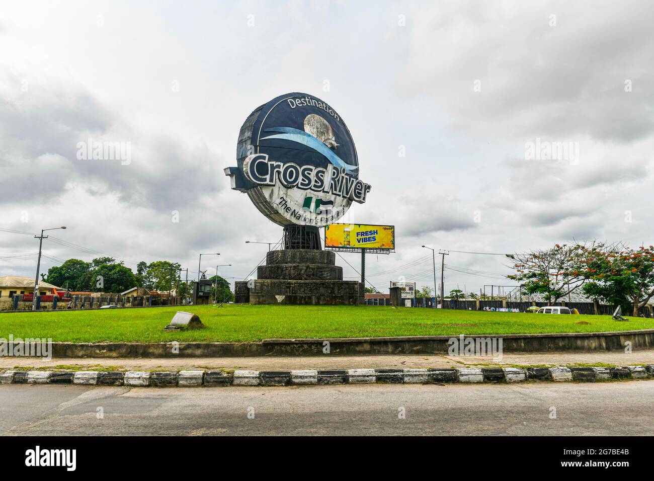 Cross River State Monument, Calabar, Niger Delta, Nigeria Stockfoto